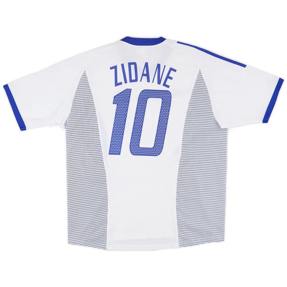 2002-04 France Away Shirt Zidane #10 - 8/10 - (XL)