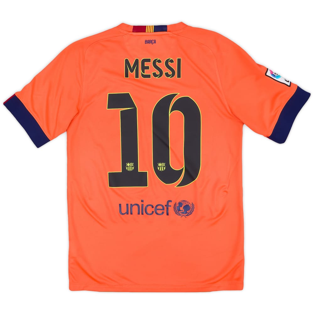 2014-15 Barcelona Away Shirt Messi #10 - 8/10 - (S)