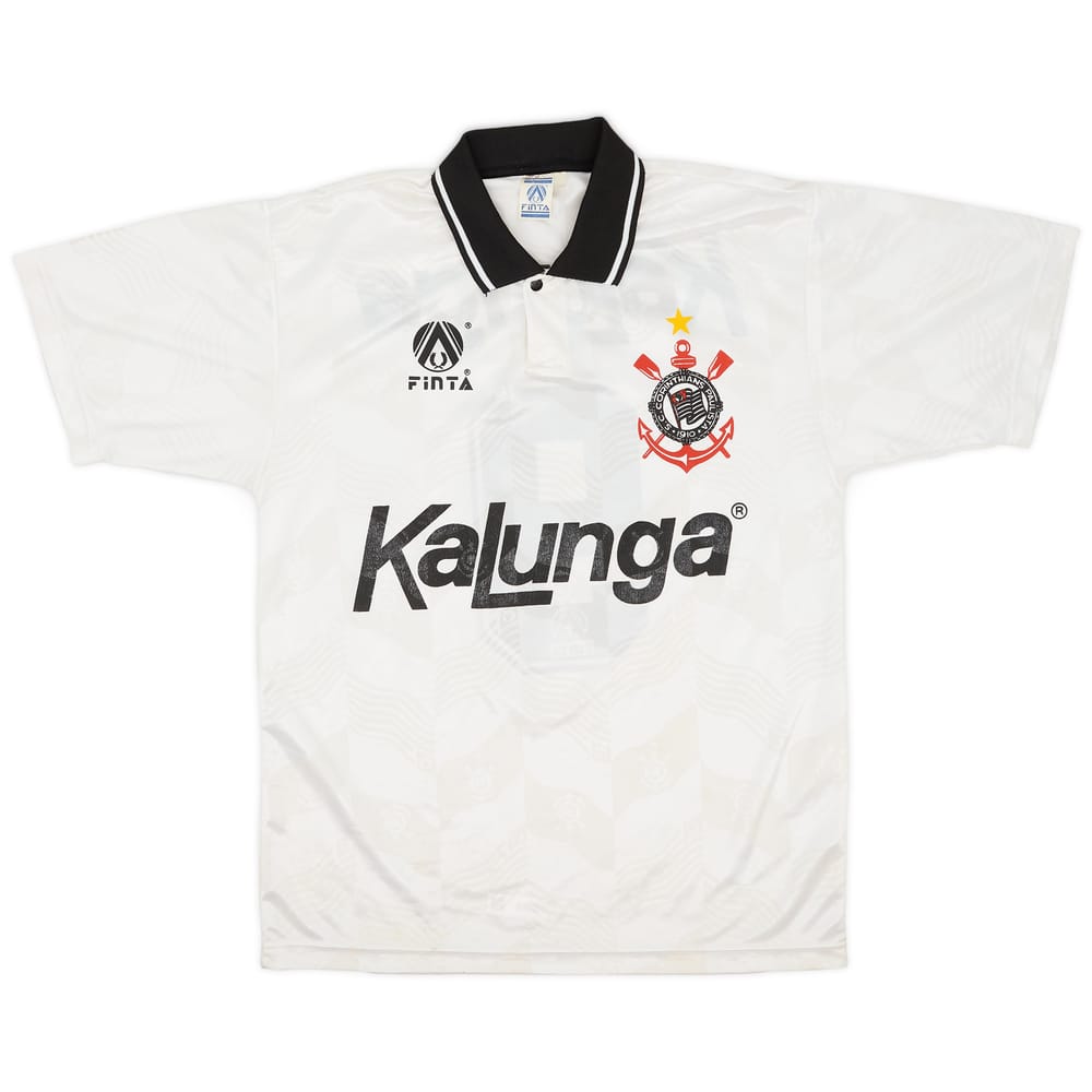 1992-94 Corinthians Home Shirt #9 - 8/10 - (L)