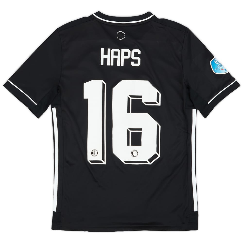 2020-21 Feyenoord Away Shirt Haps #16 - 7/10 - (L.Boys)