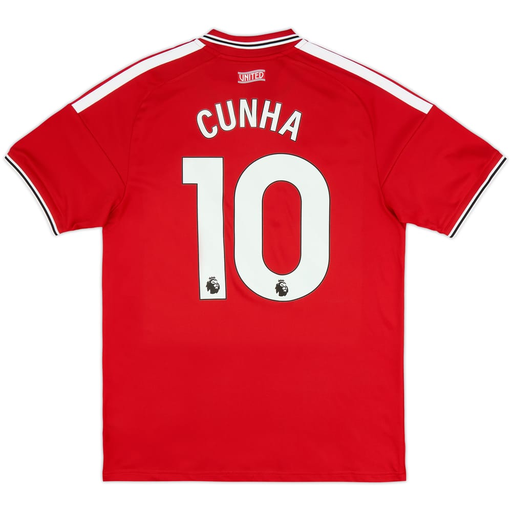 2026-27 Manchester United Home Shirt Cunha #10
