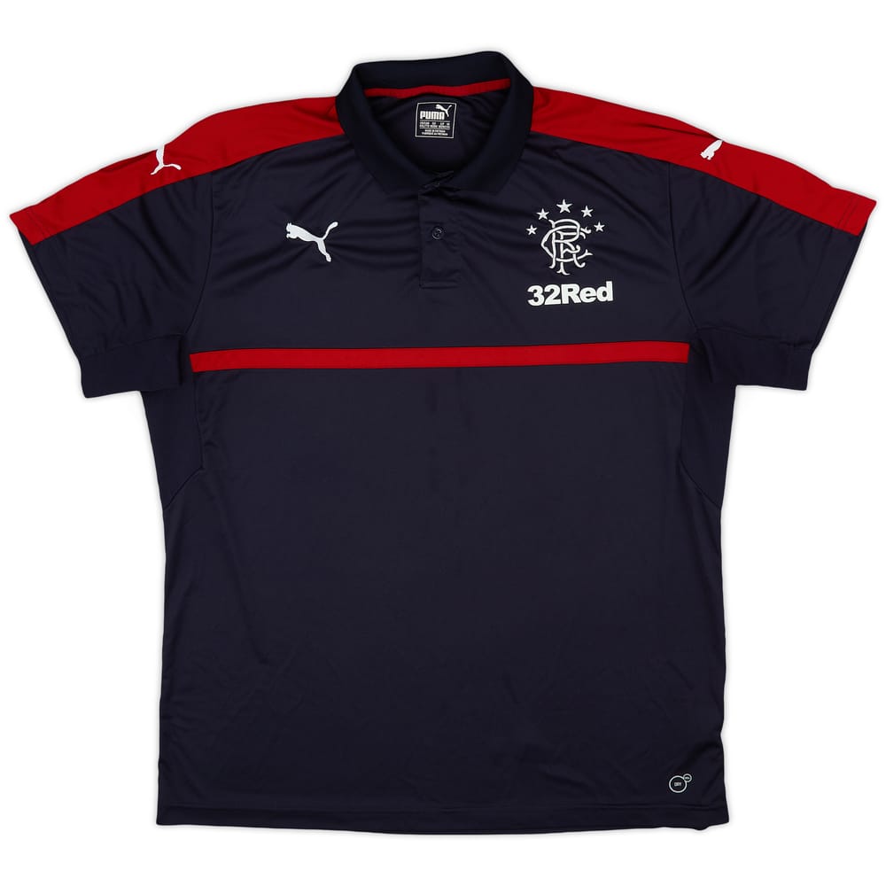 2016-17 Rangers Puma Polo Shirt - 7/10 - (XXL)