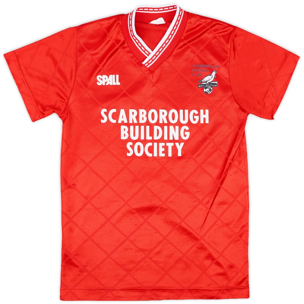1989-90 Scarborough FC Home Shirt - 9/10 - (Y)