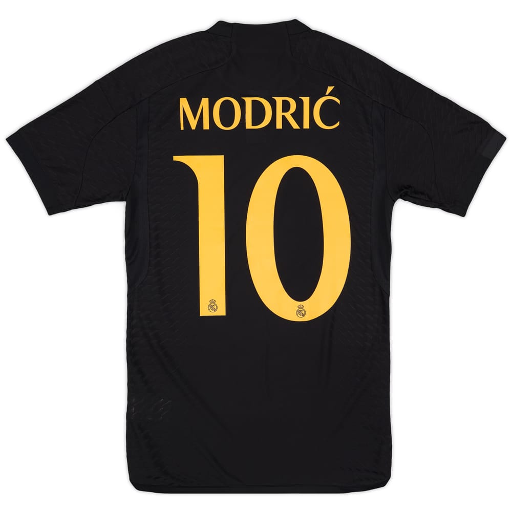 2023-24 Real Madrid Authentic Third CL Shirt Modric #10 (XS)