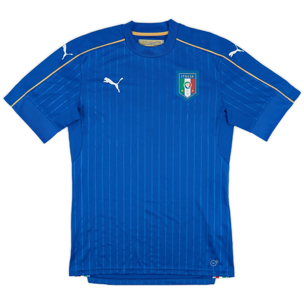 2016-17 Italy Home Shirt - 8/10 - (M)