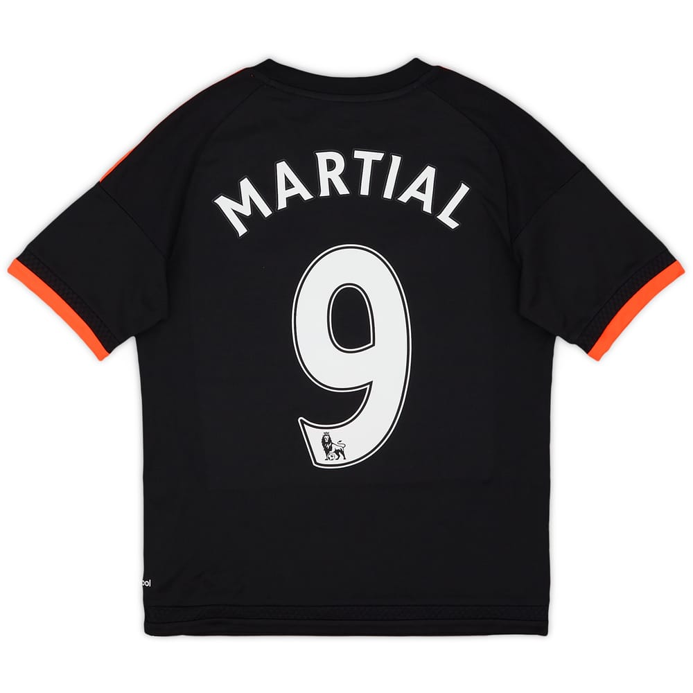 2015-16 Manchester United Third Shirt Martial #9 - 9/10 - (M.Boys)