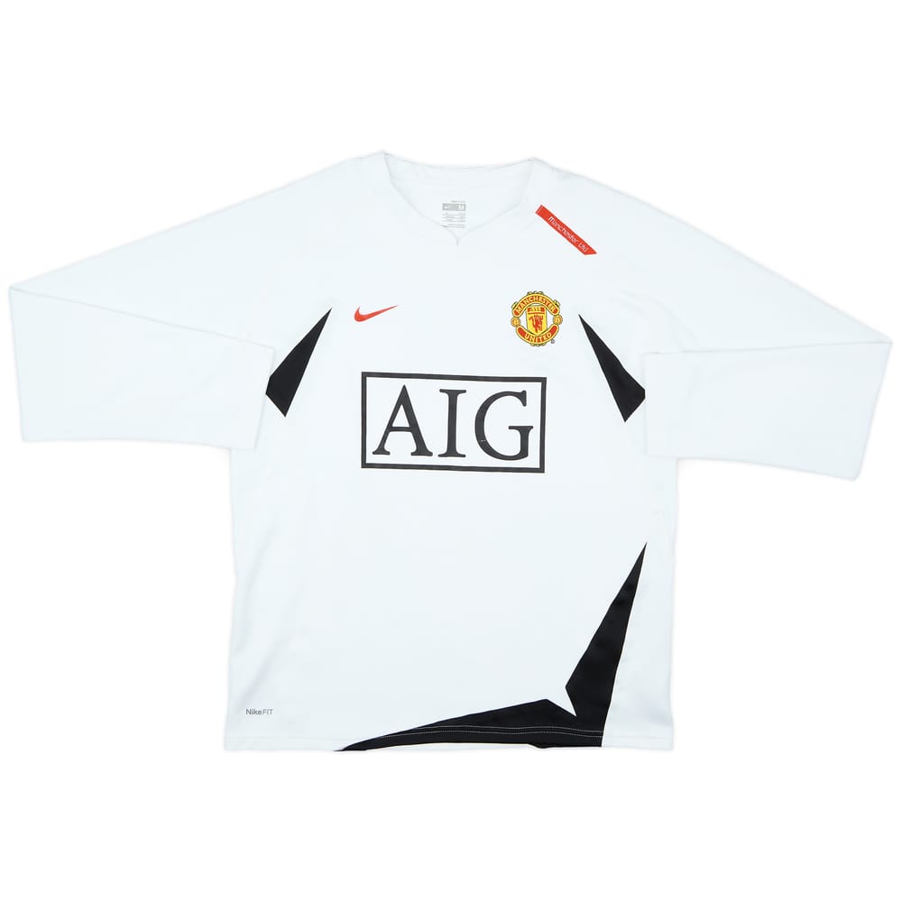 2007-08 Manchester United Nike Sweat Top - 6/10 - (M)