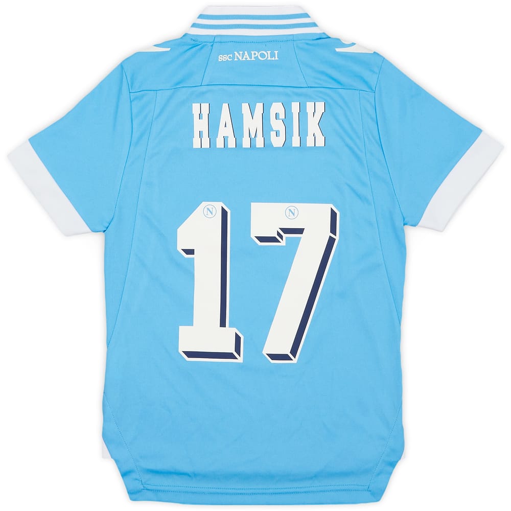 2012-13 Napoli Home Shirt Hamsik #17 - 9/10 - (S.Boys)