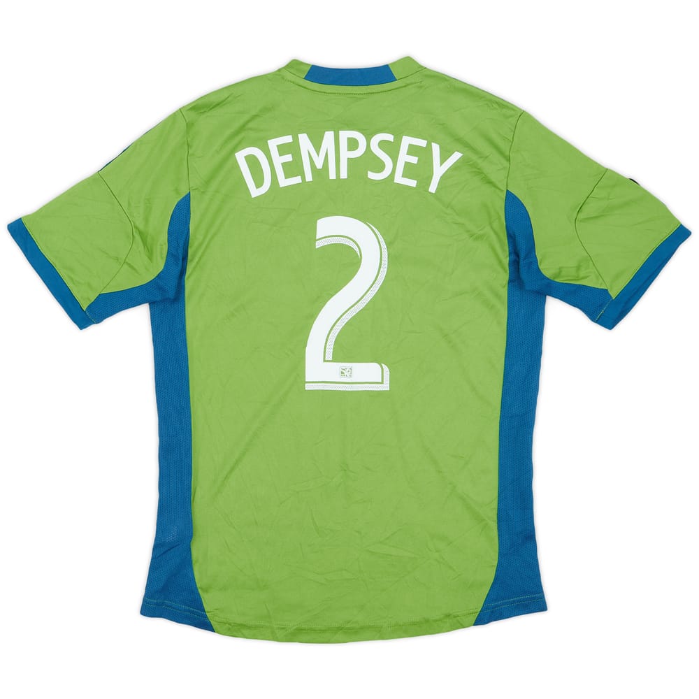 2013-14 Seattle Sounders Home Shirt Dempsey #2 - 8/10 - (M.Boys)