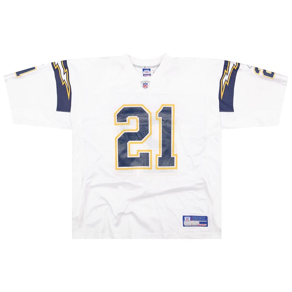 2002-04 San Diego Chargers Tomlinson #21 Reebok On Field Jersey (Away) XL