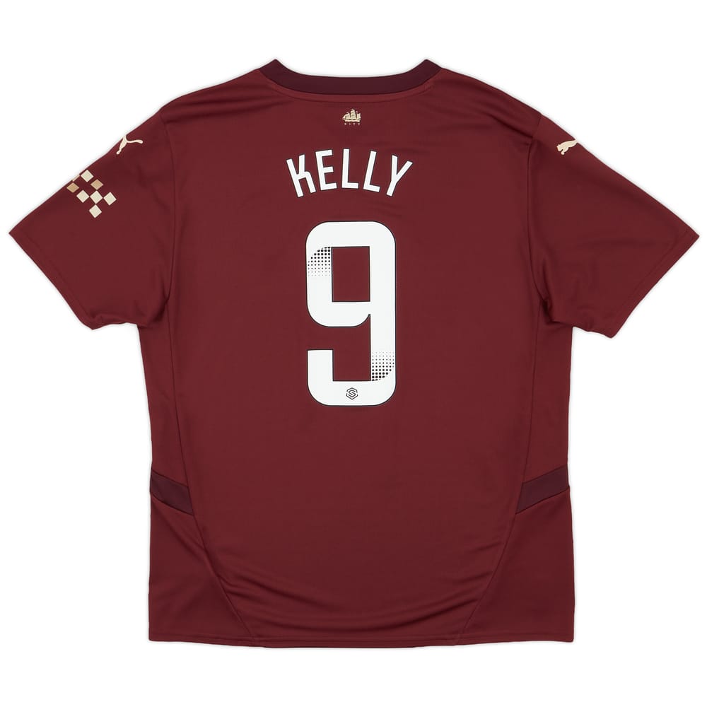 2024-25 Manchester City Women's Third Shirt Kelly #9 (Unisex Fit)