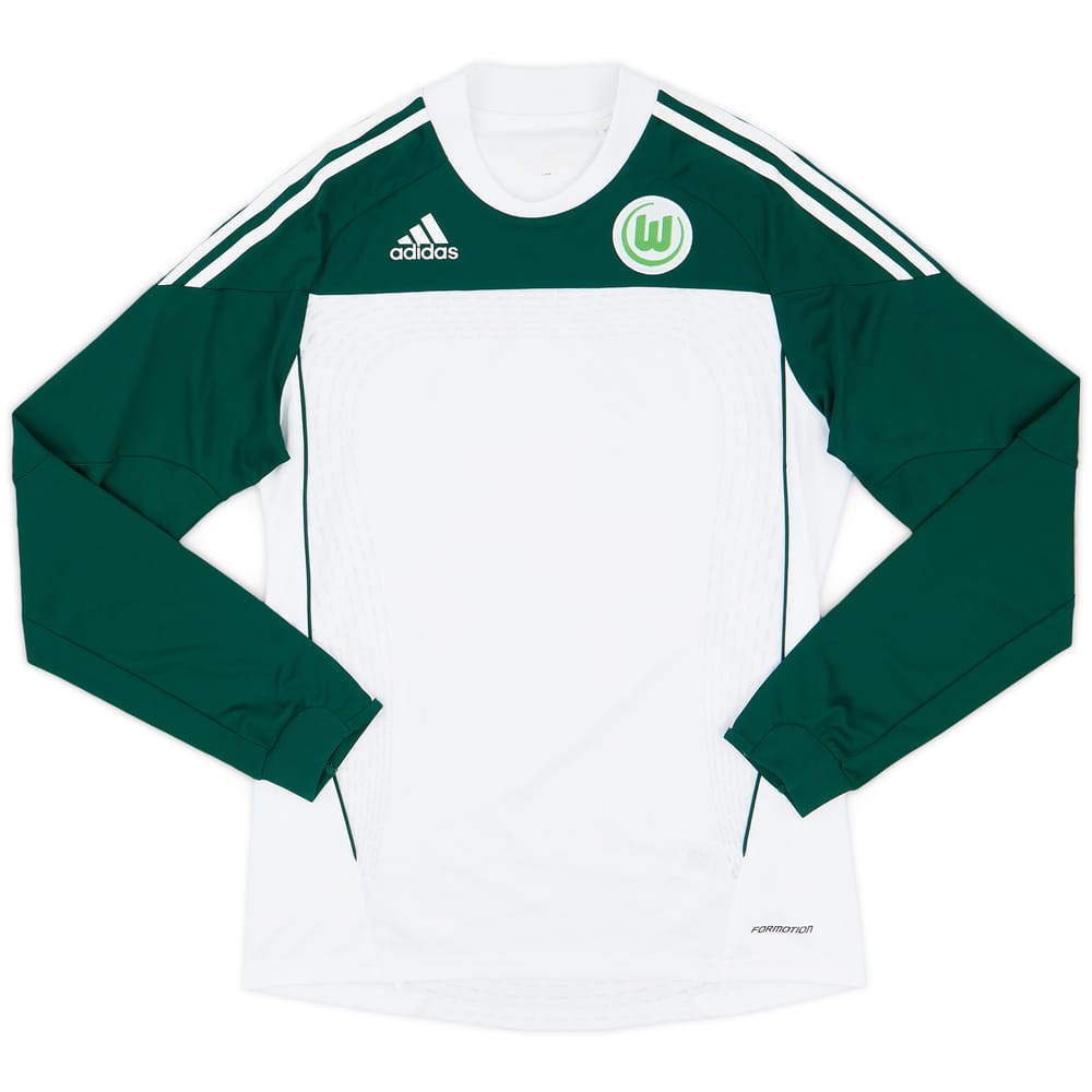 2010-11 Wolfsburg Player Issue Home L/S Shirt - 9/10 - (M)