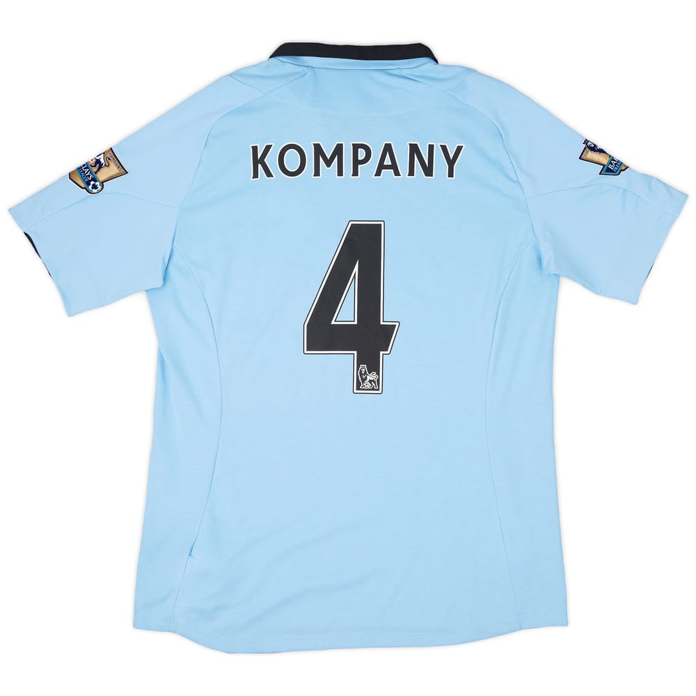 2012-13 Manchester City Home Shirt Kompany #4 (L)
