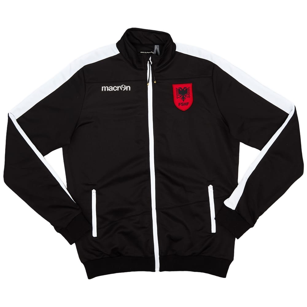 2016-17 Albania Macron Track Jacket - 9/10 - (S)