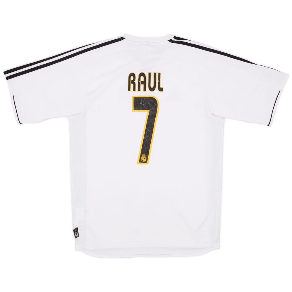 2003-04 Real Madrid Home Shirt Raul #7 - 5/10 - (S)