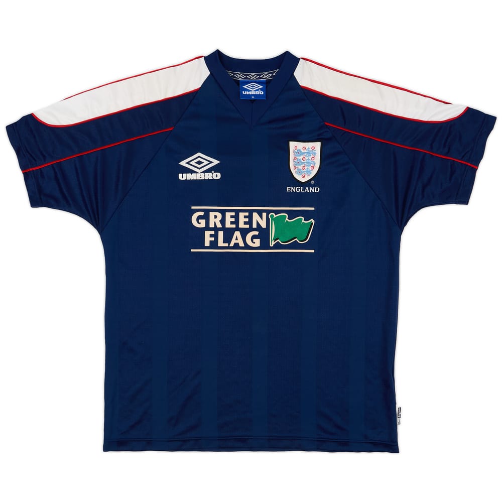 1998-00 England Umbro Training Shirt - 7/10 - (XL)