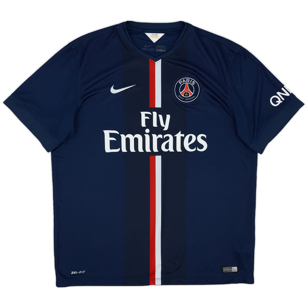 2014-15 Paris Saint-Germain Home Shirt - 5/10 - (XL)