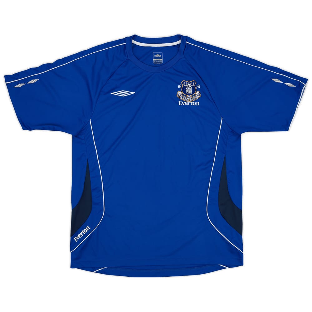 2007-08 Everton Umbro Training Shirt - 8/10 - (XL)