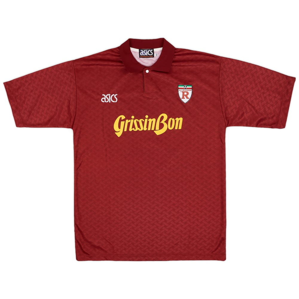 1992-93 Reggiana Match Worn Home Shirt #7