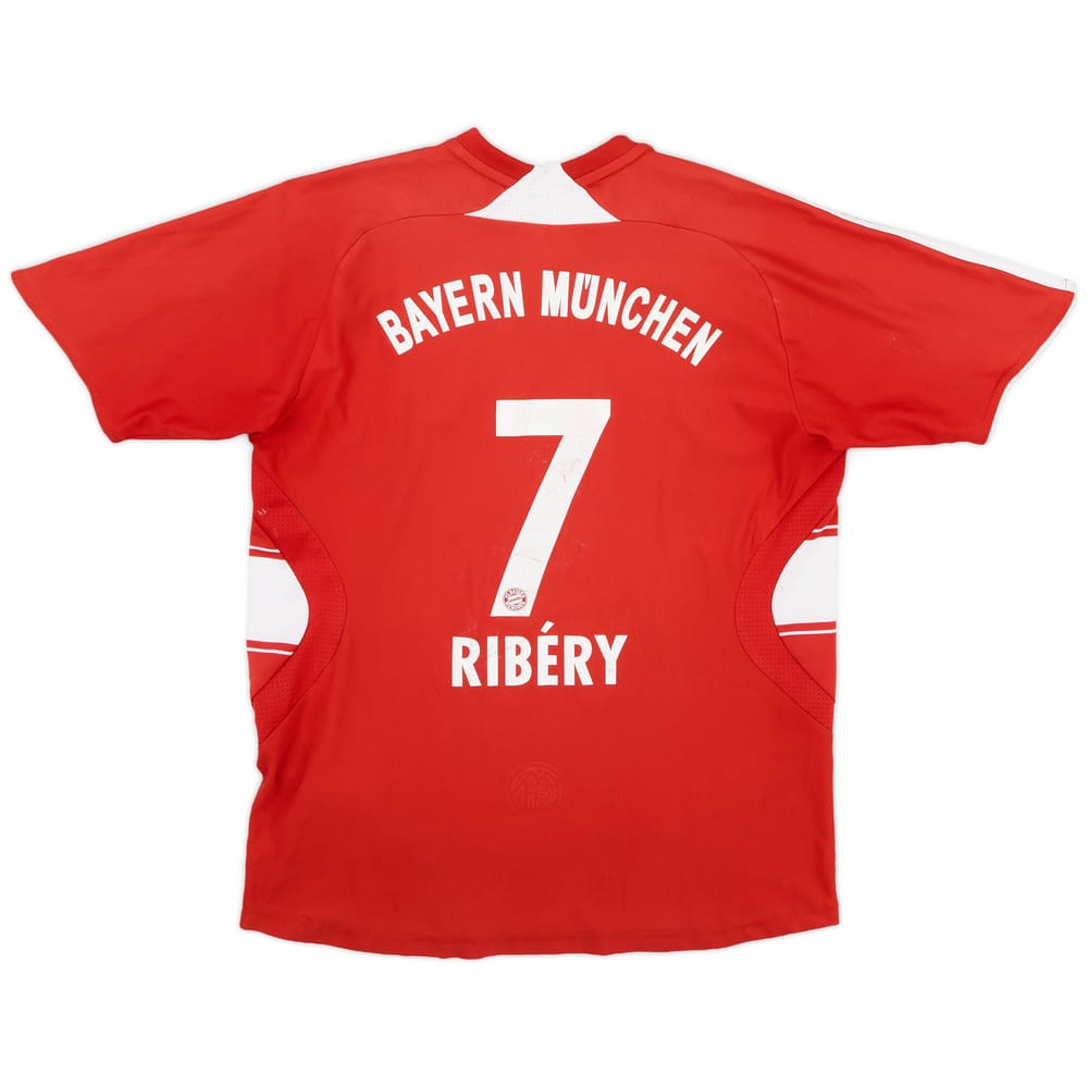 2007-08 Bayern Munich Home Shirt Ribery #7 - 4/10 - (L.Boys)