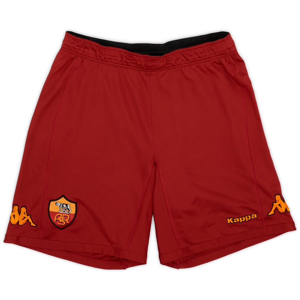 2010-11 Roma Alternate Home Shorts - 9/10 - (XL)