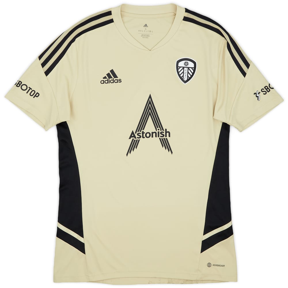 2022-23 Leeds United adidas Training Shirt - 9/10 - (S)