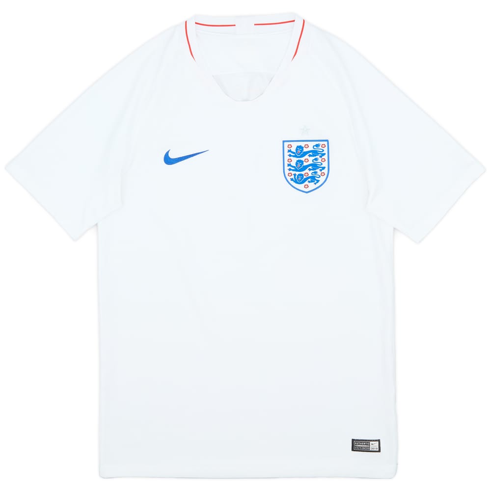 2018-19 England Home Shirt - 7/10 - (M)