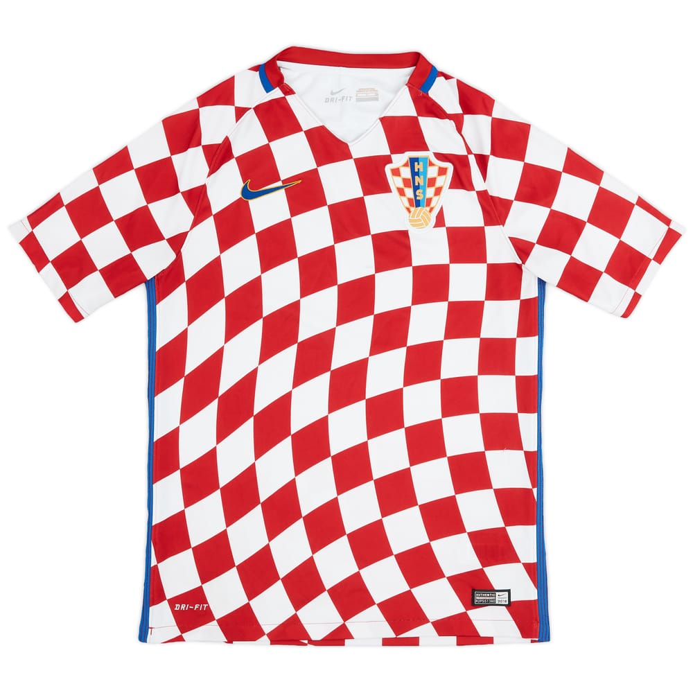 2016-18 Croatia Home Shirt - 9/10 - (S)