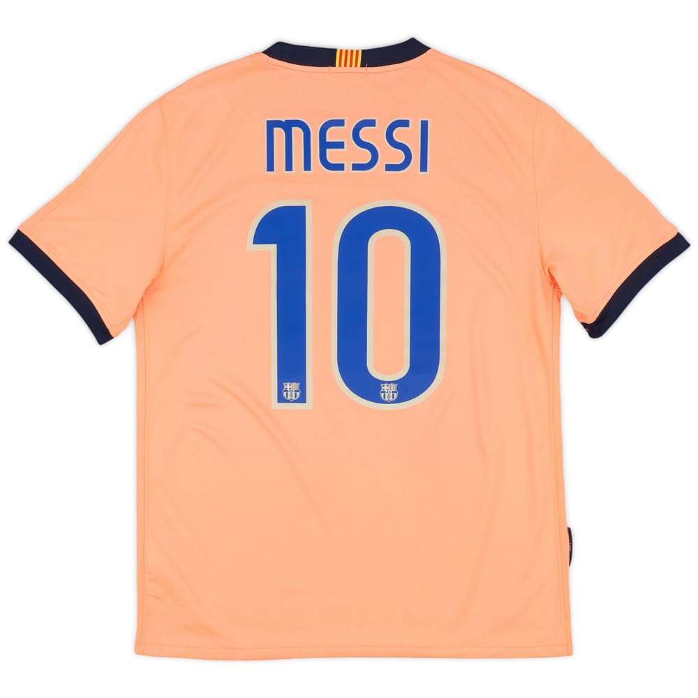 2009-10 Barcelona Away Shirt Messi #10 - 9/10 - (M)