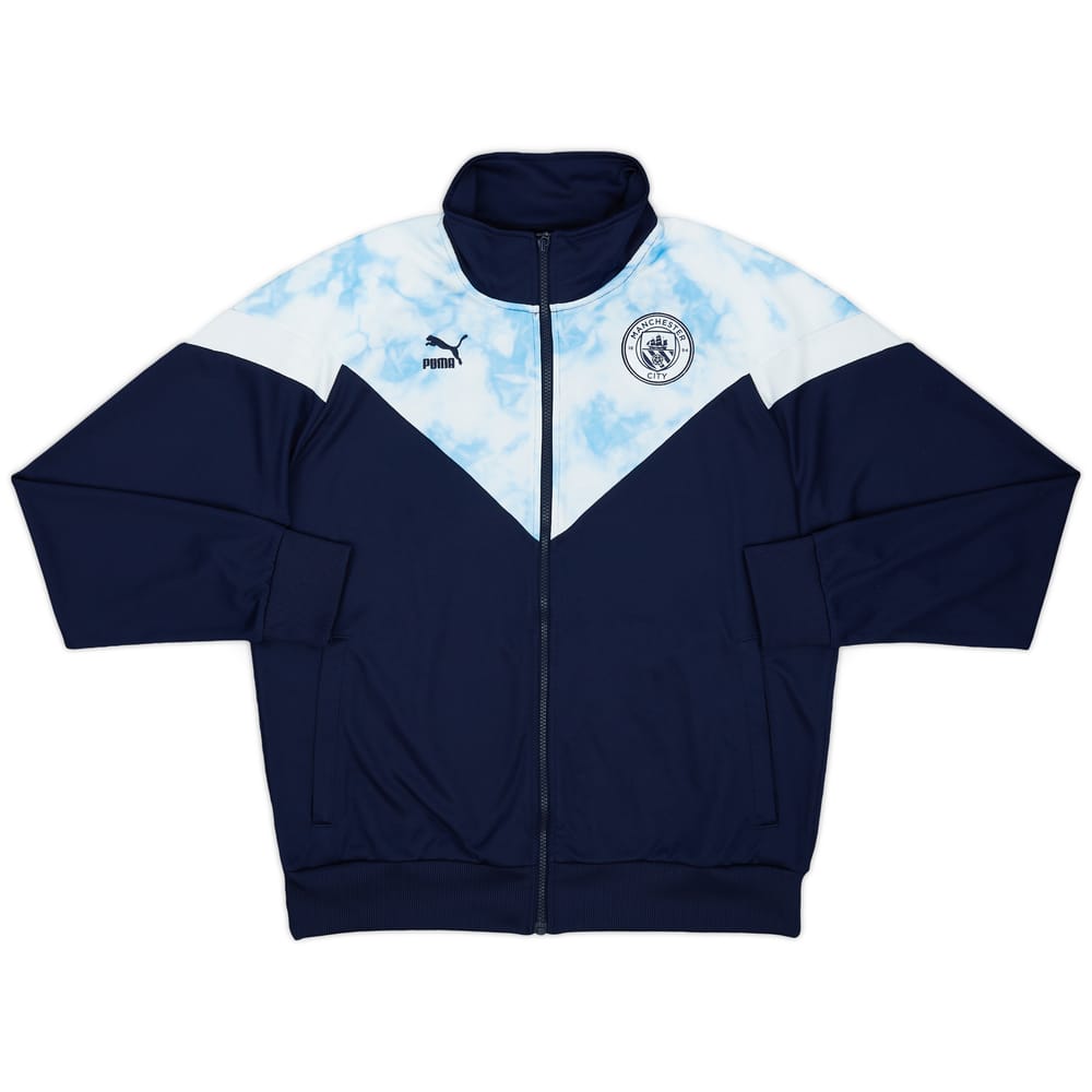 2021-22 Manchester City Puma Track Jacket - 8/10 - (L)