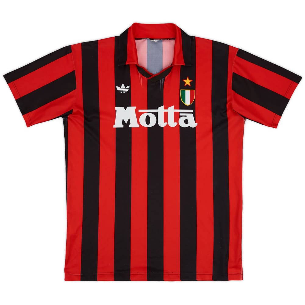 1992-93 AC Milan Home Shirt - 5/10 - (M)