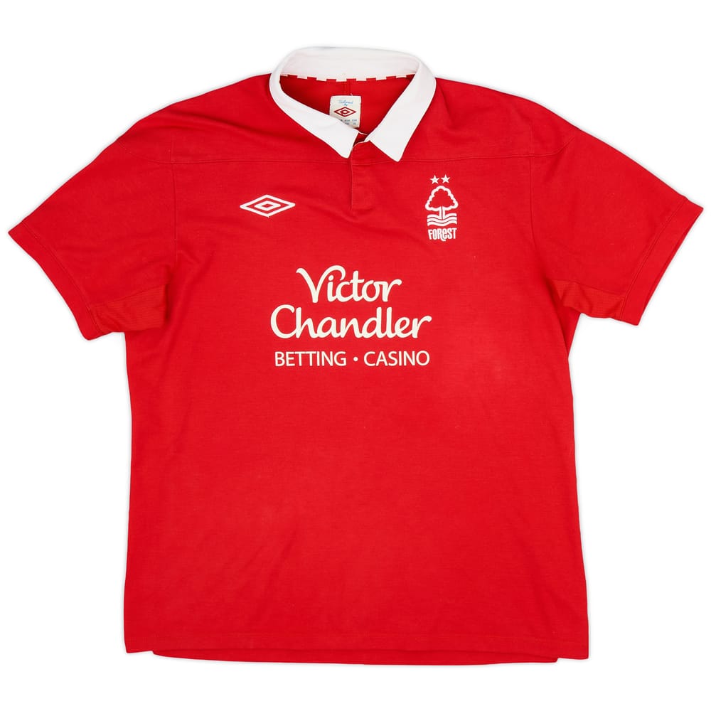 2011-12 Nottingham Forest Home Shirt - 9/10 - (XL)