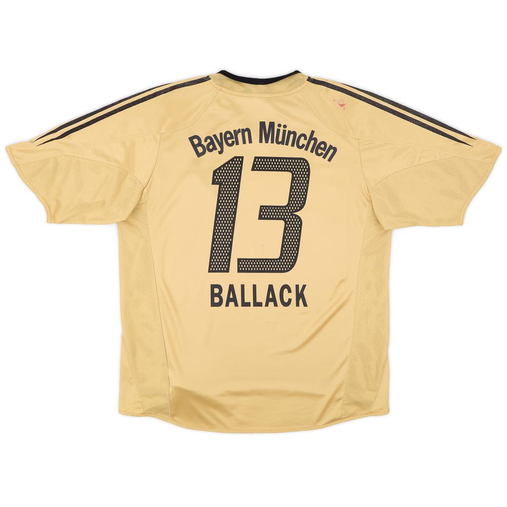 2004-05 Bayern Munich Away Shirt Ballack #13 - 4/10 - (XL)