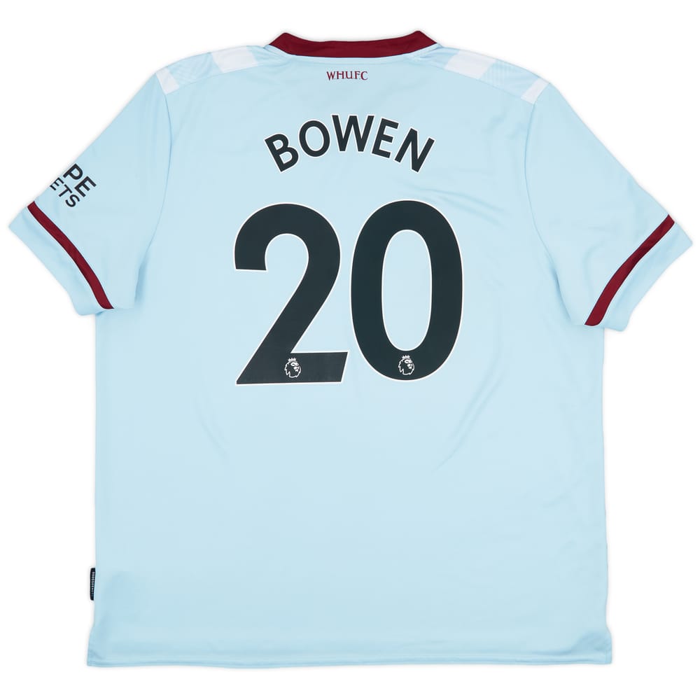 2021-22 West Ham Away Shirt Bowen #20 - 9/10 - (3XL)