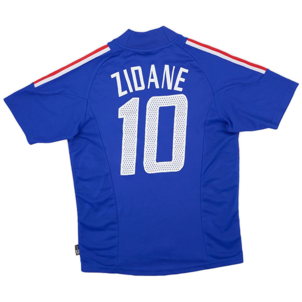 2002-04 France Home Shirt Zidane #10 - 7/10 - (S)