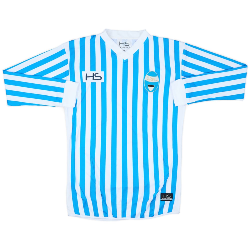 2016-17 SPAL Home L/S Shirt - 7/10 - (M)