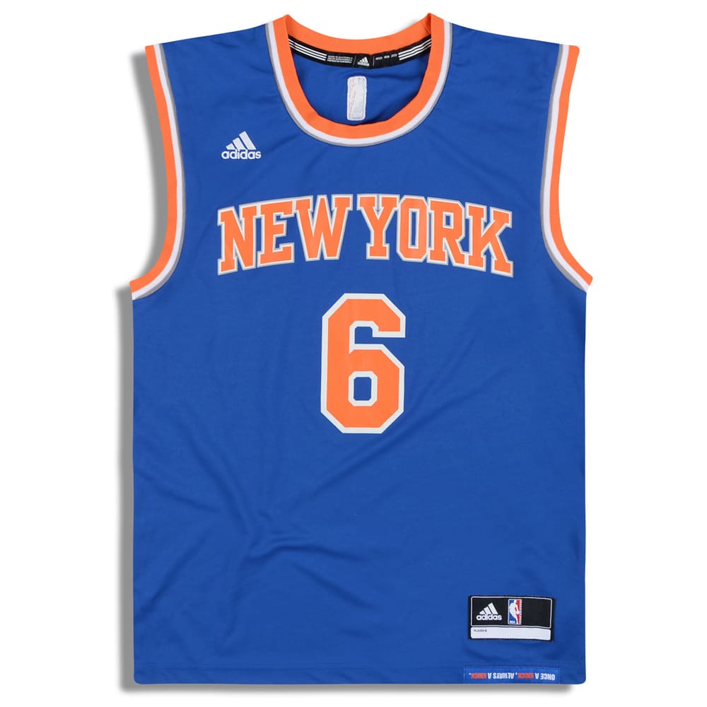 2015-17 New York Knicks Porzingis #6 adidas Jersey (Away) S