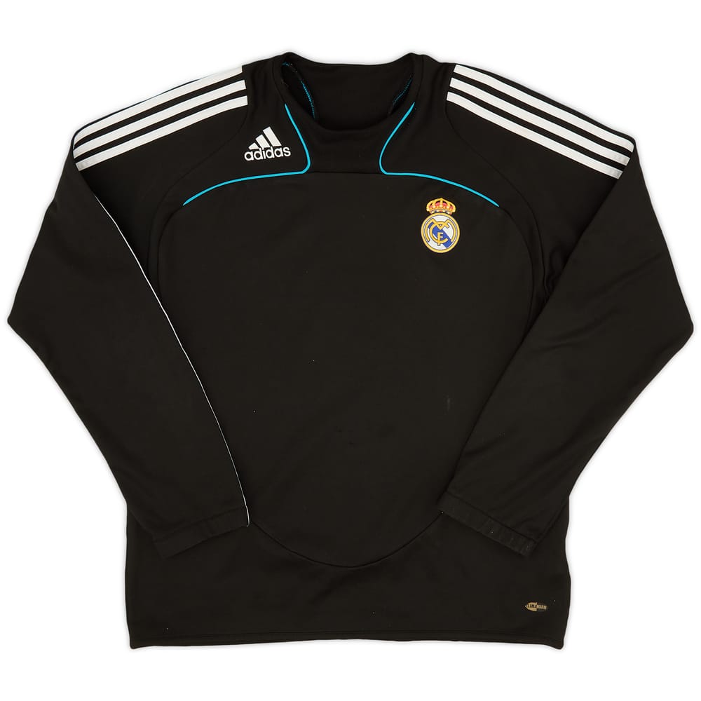 2008-09 Real Madrid adidas Sweat Top - 8/10 - (L)