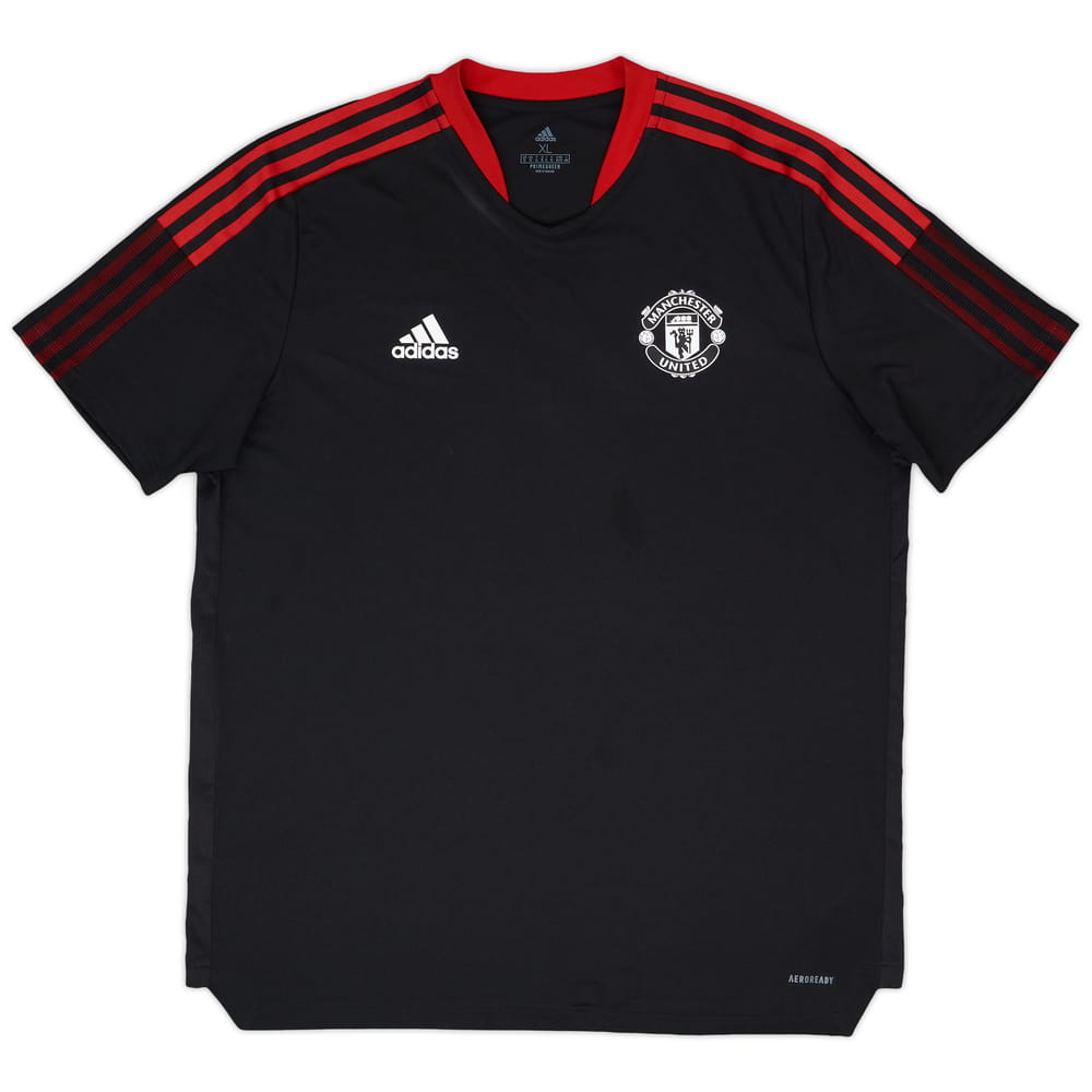 2021-22 Manchester United adidas Training Shirt - 7/10 - (XL)