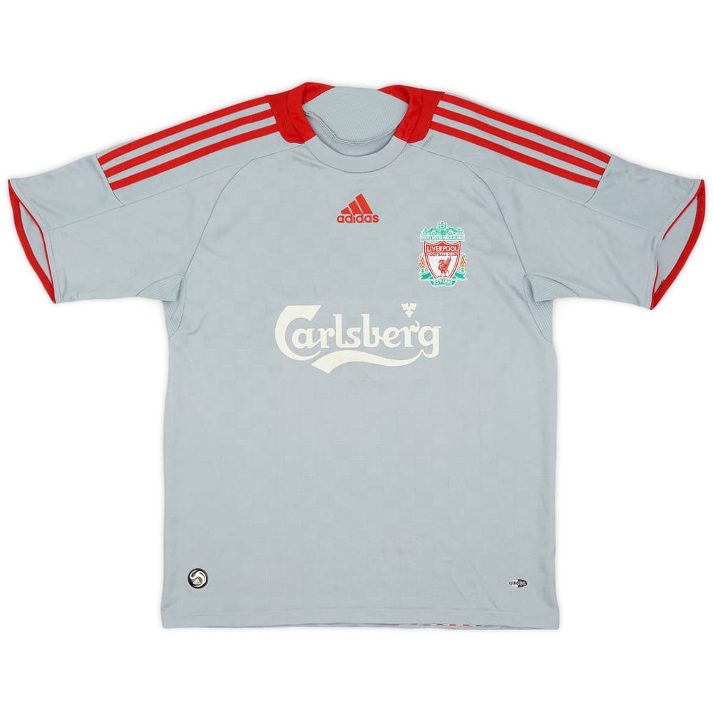 2008-09 Liverpool Away Shirt - 7/10 - (XL.Boys)