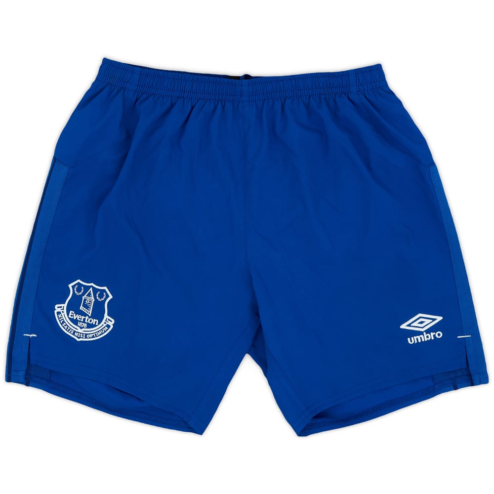 2017-18 Everton Alternate Home Shorts - 9/10 - (L.Boys)