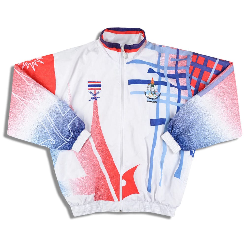 1998 Thailand Asian Games Fbt Windbreaker Jacket L
