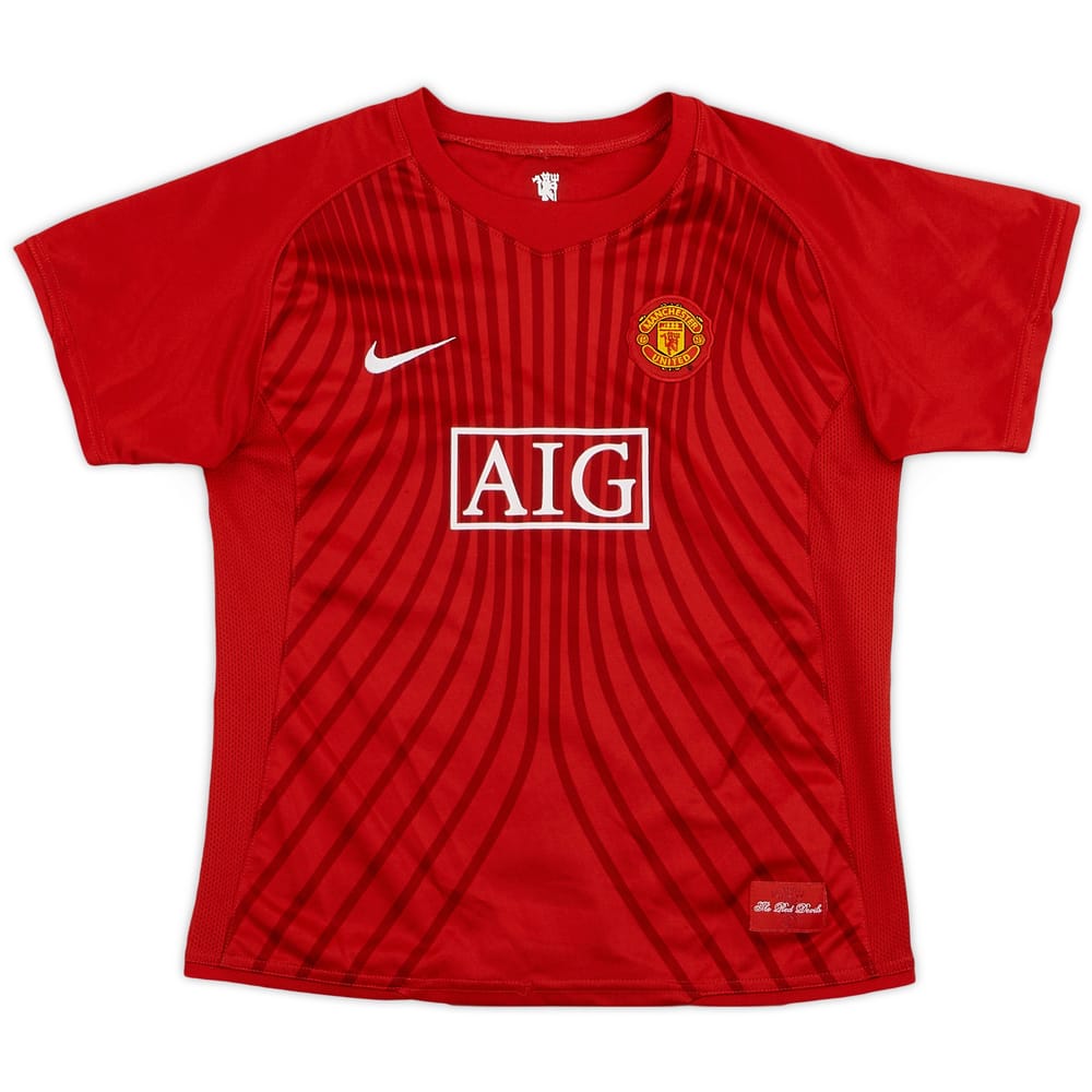 2007-09 Manchester United Home Shirt - 9/10 - (L.Infants)