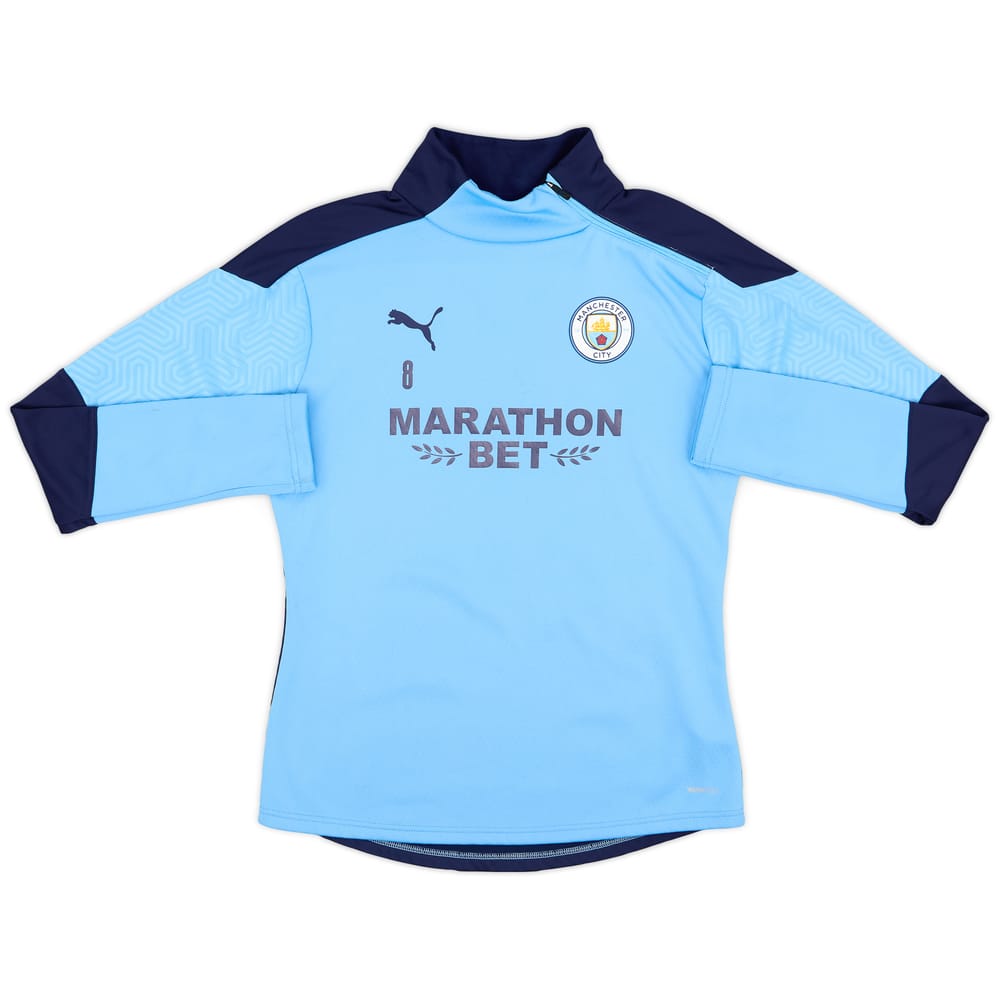 2020-21 Manchester City Player Issue Training Top #8 (Gundogan) - 7/10 - (S)