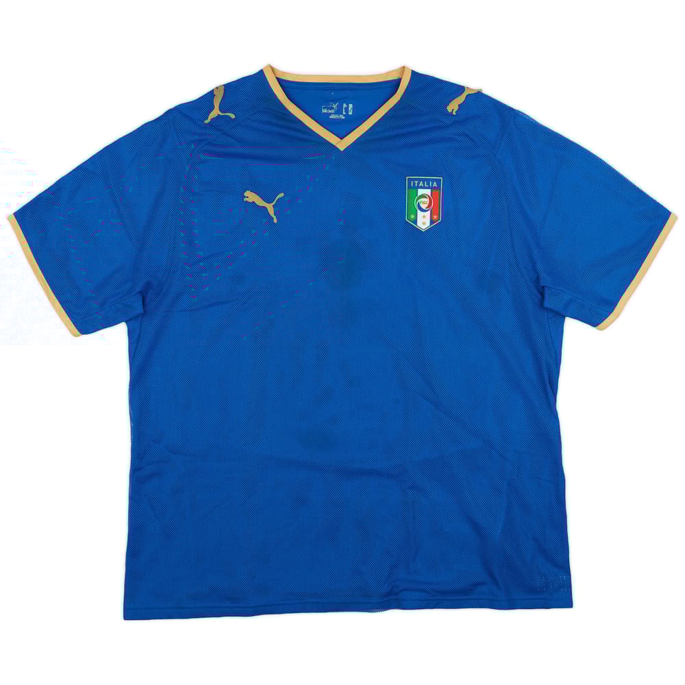 2007-08 Italy Home Shirt - 5/10 - (XXL)