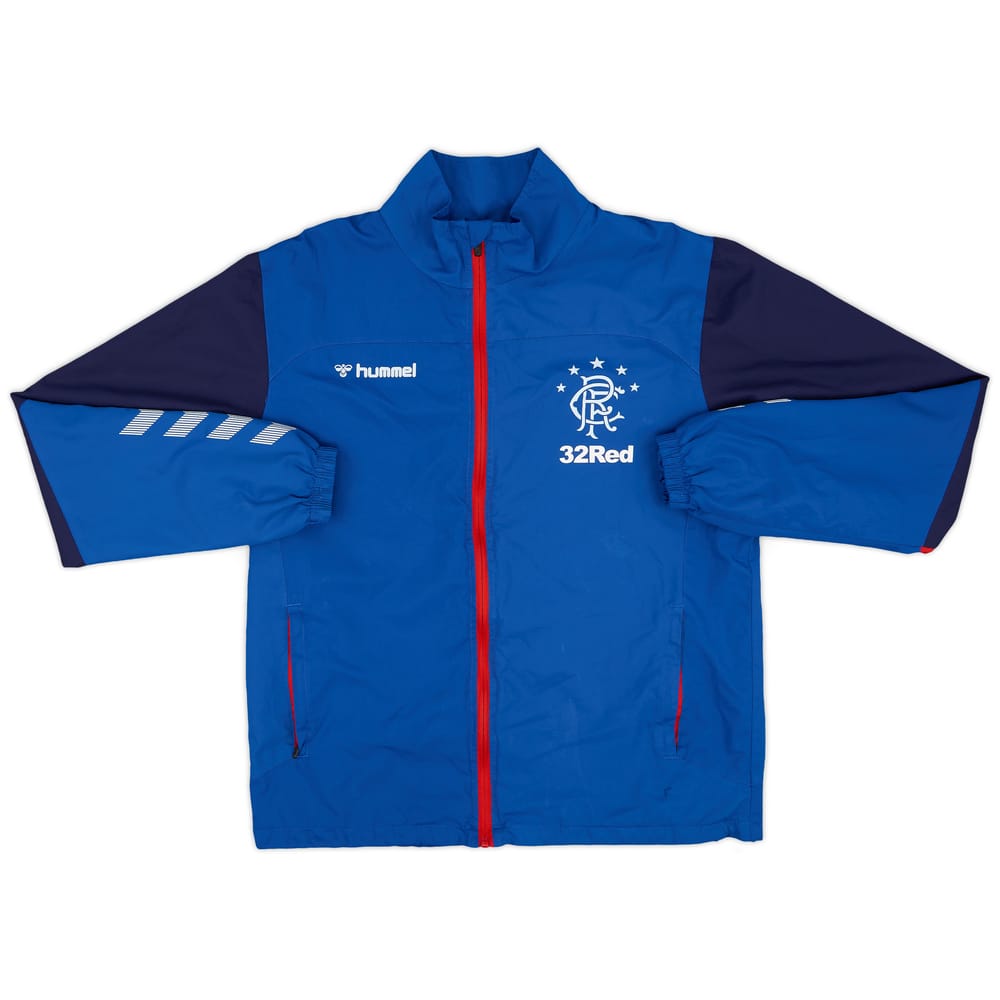 2018-19 Rangers Hummel Rain Jacket - 5/10 - (L)
