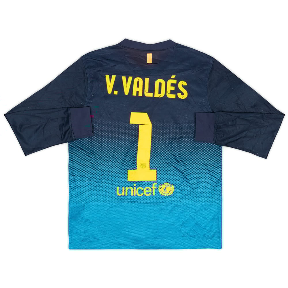 2012-13 Barcelona GK Shirt V.Valdes #1 - 4/10 - (M)