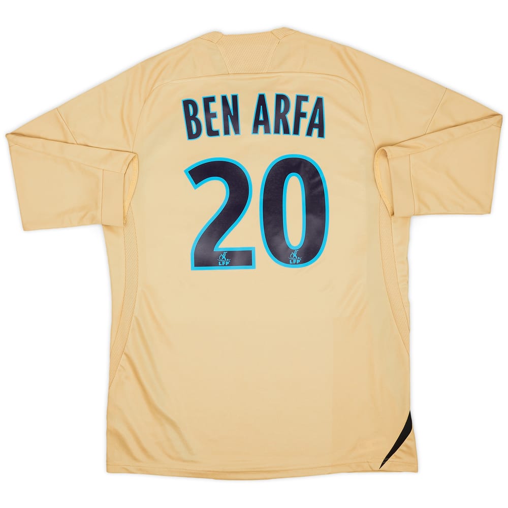 2008-09 Olympique Marseille Third Shirt Ben Arfa #20 - 8/10 - (L)