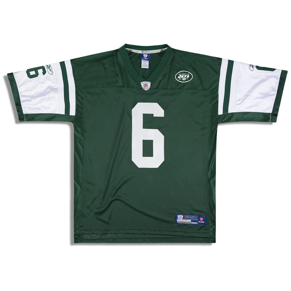 2009-11 New York Jets Sanchez #6 Reebok On Field Jersey (Home) Y