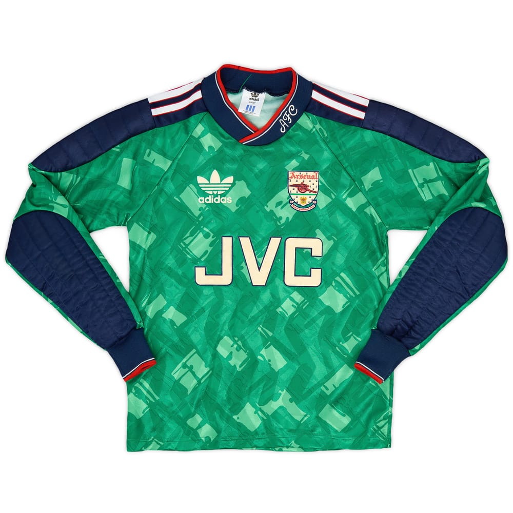 1990-91 Arsenal GK Shirt - 9/10 - (M.Boys)